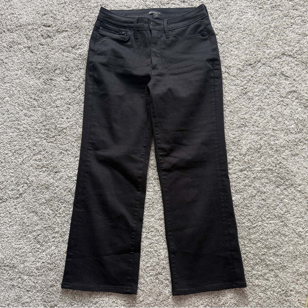 Athleta Flex Kick Flare Jeans Black Size 2P
